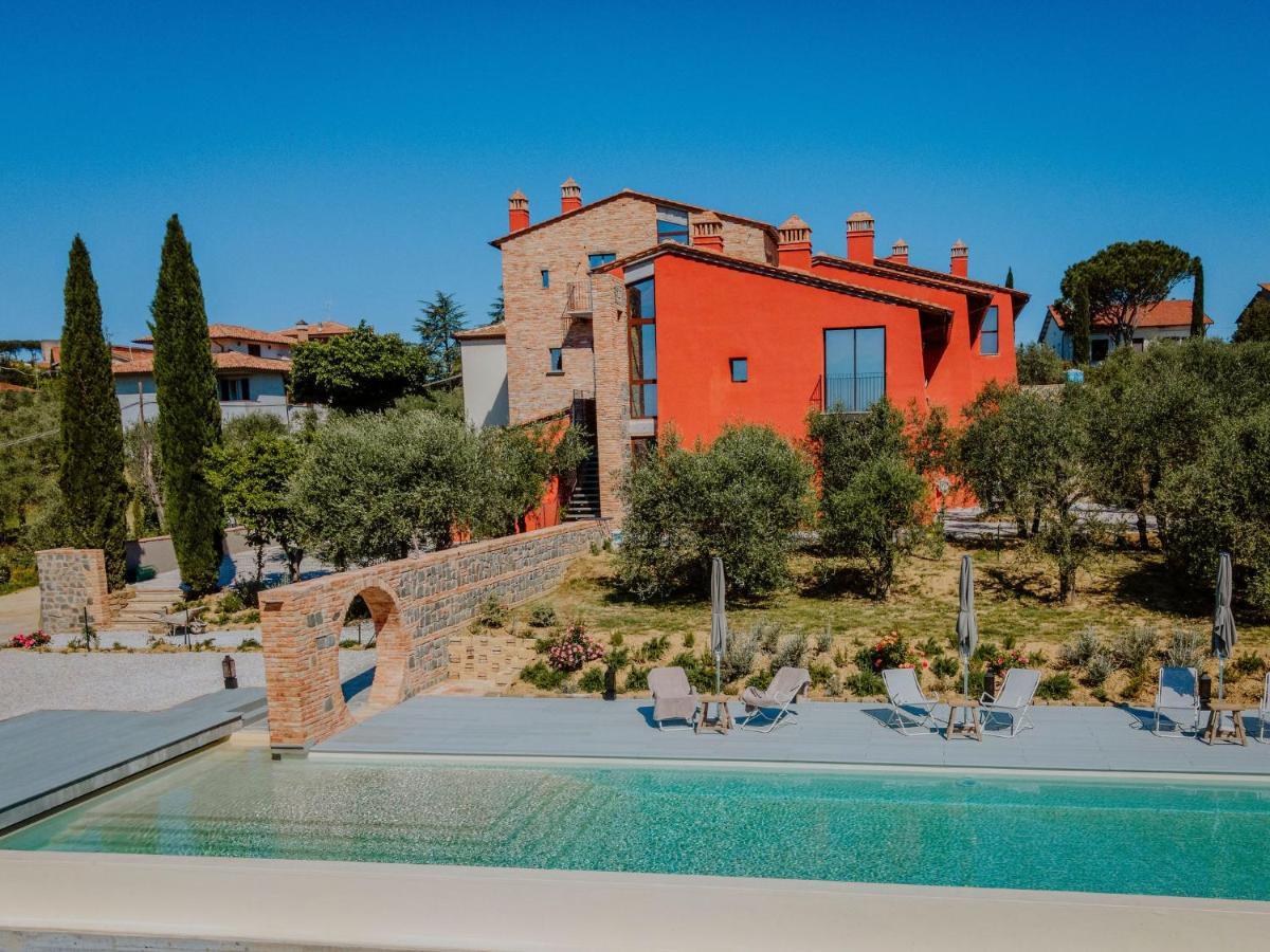 Borgo 69 Villas & Suites Foiano Della Chiana Exteriör bild